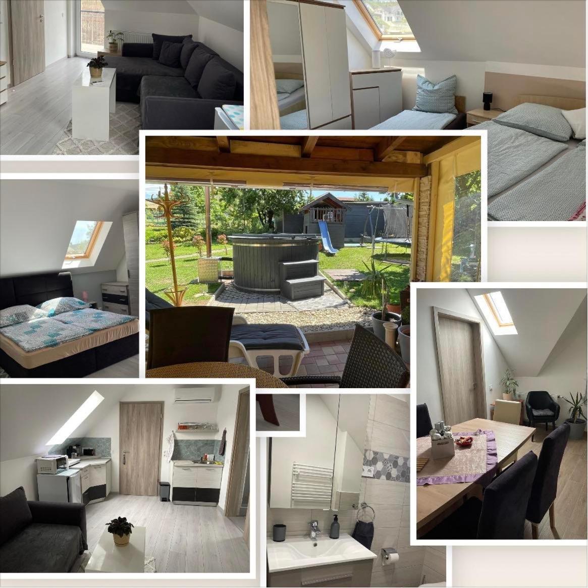 Jasmin Apartment House Vonyarcvashegy Zewnętrze zdjęcie